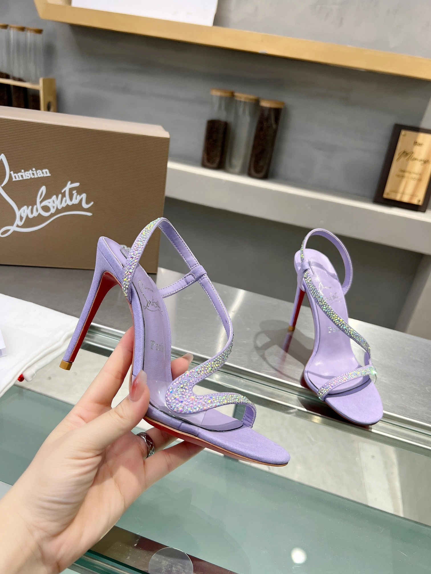 COCO-- 8ou2ou 3220433L259 Heel height：10.5CM sheepskin item:D-X000G0390